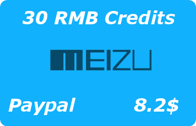 Buy 30 Meizu Flyme Credits
